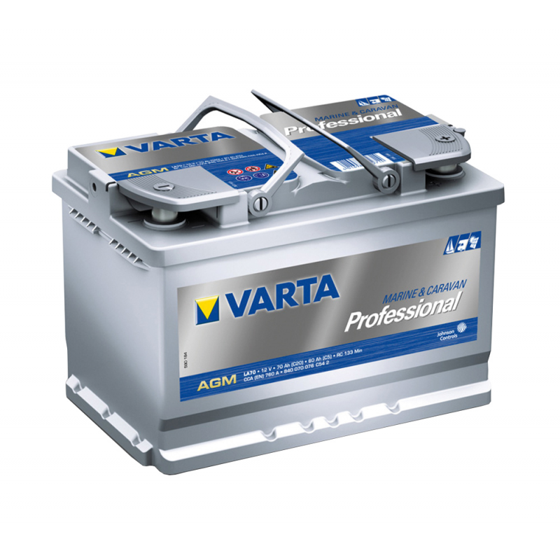 Baterías Varta Professional AGM 70Ah 80Ah 95Ah - Pilas - MTO Nautica Store