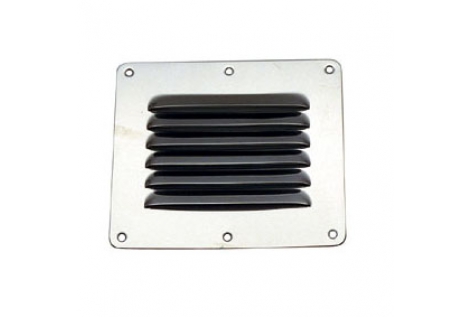 Rejilla de ventilación media de acero inoxidable