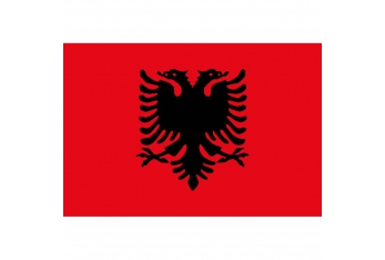 Bandera de albania