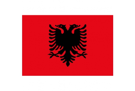 Bandera de albania