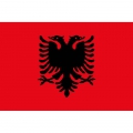 Bandera de albania
