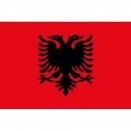Bandera de albania