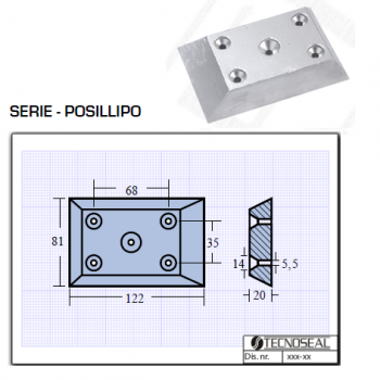 Placa de casco Serie Posillipo