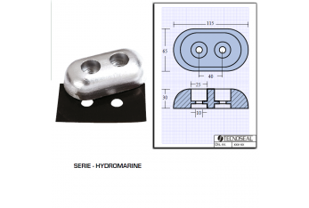 Placa de casco serie Hydromarine