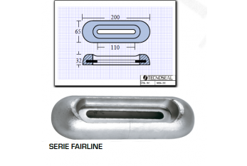 Placa de casco serie Fairline