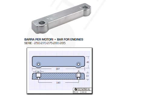 Barra para motores serie 250270275280285