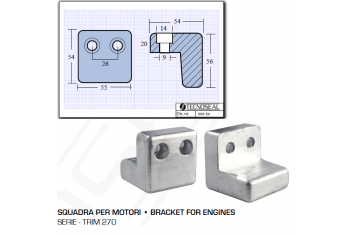 Cuadrado para motores serie Trim 270