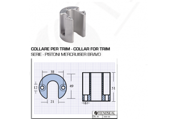 Collar para pistones de ajuste del motor Mercruiser Bravo