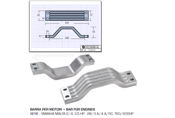 Barra para motores Yamaha Malta