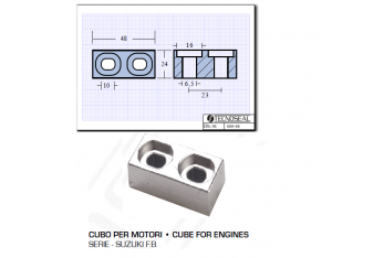 Cubo para motores Suzuky FB