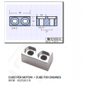 Cubo para motores Suzuky FB