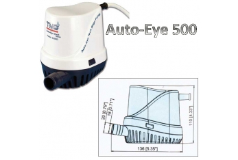 Bomba de inmersión eléctrica mod. Auto-Eye 500/1000/1500