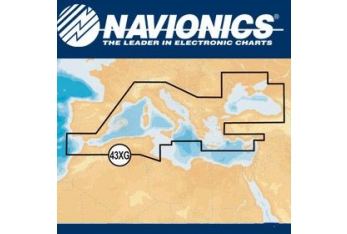 Navionics XL9 43XG Cartografía mediterránea