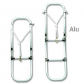 Escalera plegable mod. Alfa para botes inflables 3 o 4 pasos