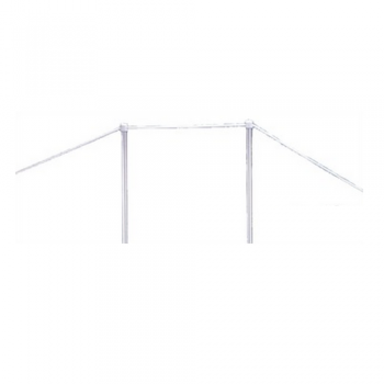 Barandilla para pasarelas completa con candelabros