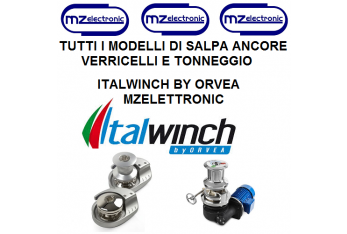 Molinetes Winches Motores Italwinch de Orvea MZElettronic