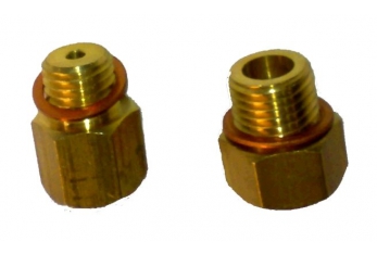 Adaptador M10 x 1 y M12 x 1 para Trasmet. 1/8 "