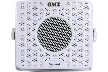 Par de cajas de altavoces GME GS400 S-4 Parlantes, blanco