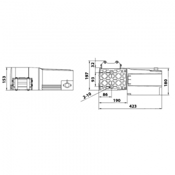 Cabrestante eléctrico para transportar botes