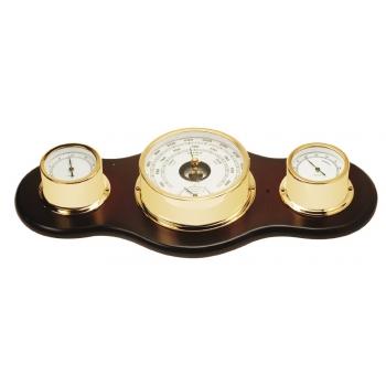Barómetro / termómetro / higrómetro de rejilla DEM autonáutico