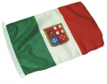 Bandera comerciante italiana en poliéster