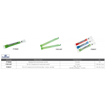 VARILLA LUMINOSA VERDE