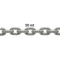 Cadena de acero galvanizado CALIBRADO 50MT