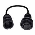 Cable adaptador Raymarine de 25-8 pines