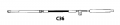 Cable de control C36 Ultraflex