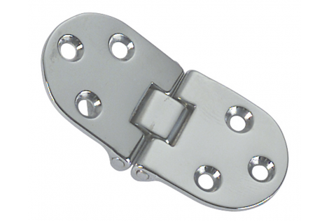 BISAGRA CON TOPE OTT CROMADO