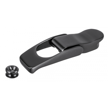 CIERRE DE ACERO INOXIDABLE NEGRO