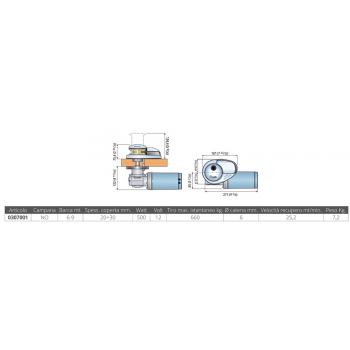 CL1 S / CAMPANA 500W 12V B.6