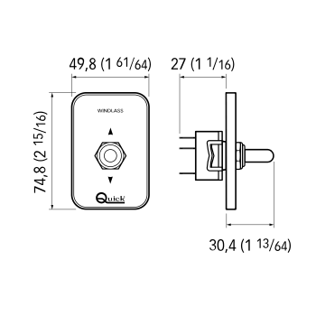 Control rápido del tablero hacia arriba / abajo