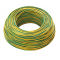 Cable de cobre unipolar verde amarillo