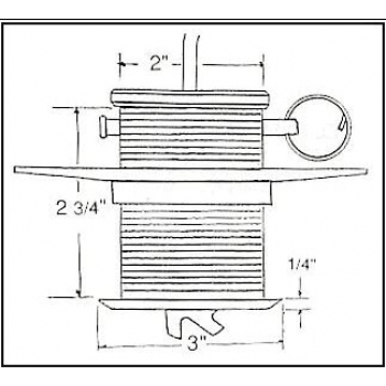 Transductor de velocidad cruzada SLT60 a través del transductor