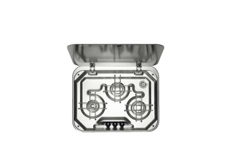 Estufa empotrable de 3 quemadores