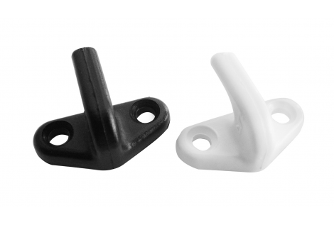 GANCHO PVC NEGRO