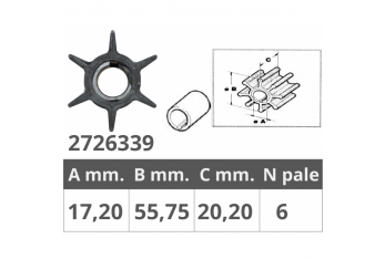 RODETE HONDA 4T 20,25,30HP