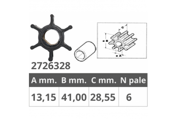 RODETE HONDA 4T 5-7,5-8-10 HP