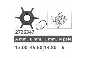 RODETE HONDA 4T 8-10HP