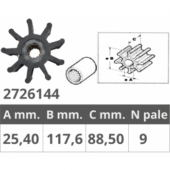 RODETE JABSCO 17240-0001e1879-0001