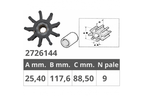 RODETE JABSCO 17240-0001e1879-0001