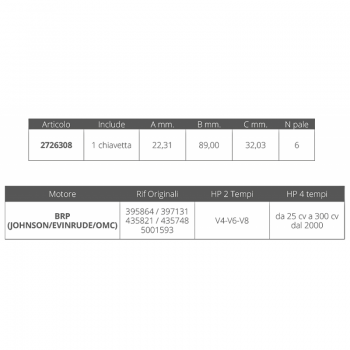 RODETE JOHNSON / EV. 2T V4-V6