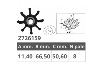 RODETE MERCRUISER 8.1S - 496MAG