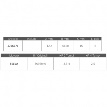 RODETE SELVA RO8095040