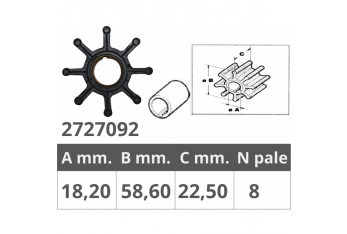 RODETE SELVA / YAMAHA 9.9-15 HP 63V-44352-01