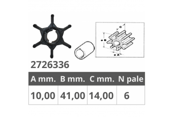 RODETE SUZUKI 2T 2-2,2-4-5-6-8 HP