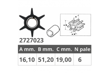 RODETE YAMAHA-SELVA 2 / 4T 20-50 HP