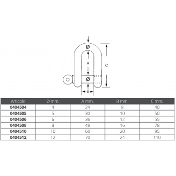 CRICKET DE ACERO INOXIDABLE Ø MM.4