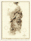 Mapa histórico de Cerdeña